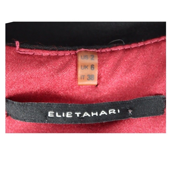 Ellie Tahari Women's Size 2 Sleeveless Black Dress - Picture 7 of 7